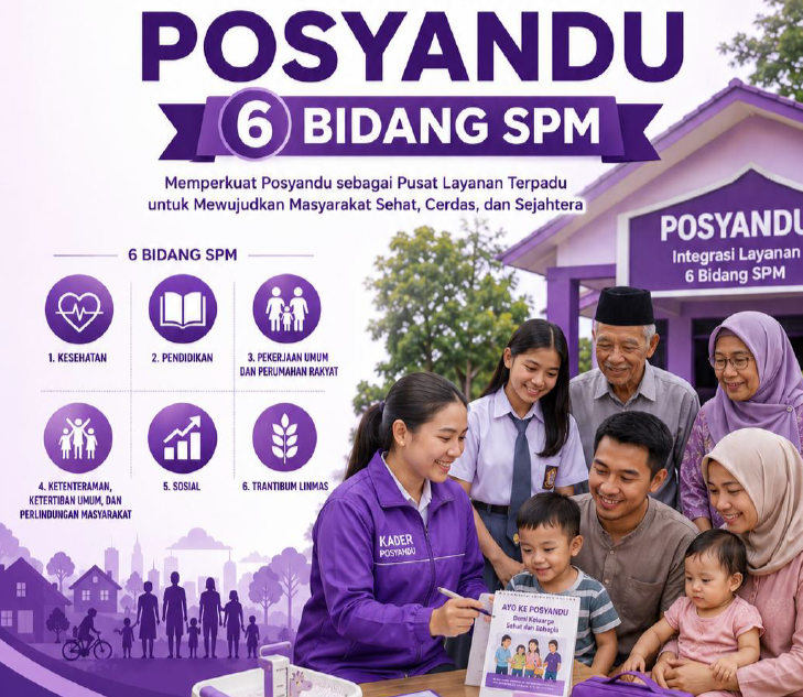 Pelatihan Pengelolaan Posyandu 6 SPM